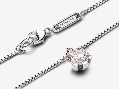 Lab-grown Diamond Pendant Necklace 1.00 carat tw 14k White Gold