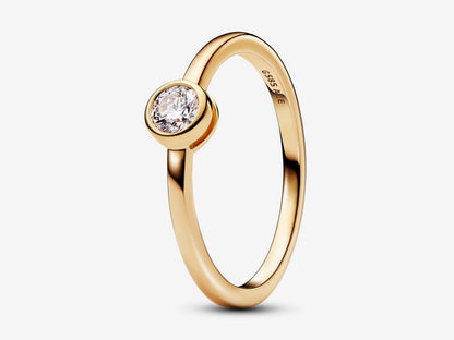 Lab-grown Diamond Bezel Ring 0.15 carat tw 14k Gold