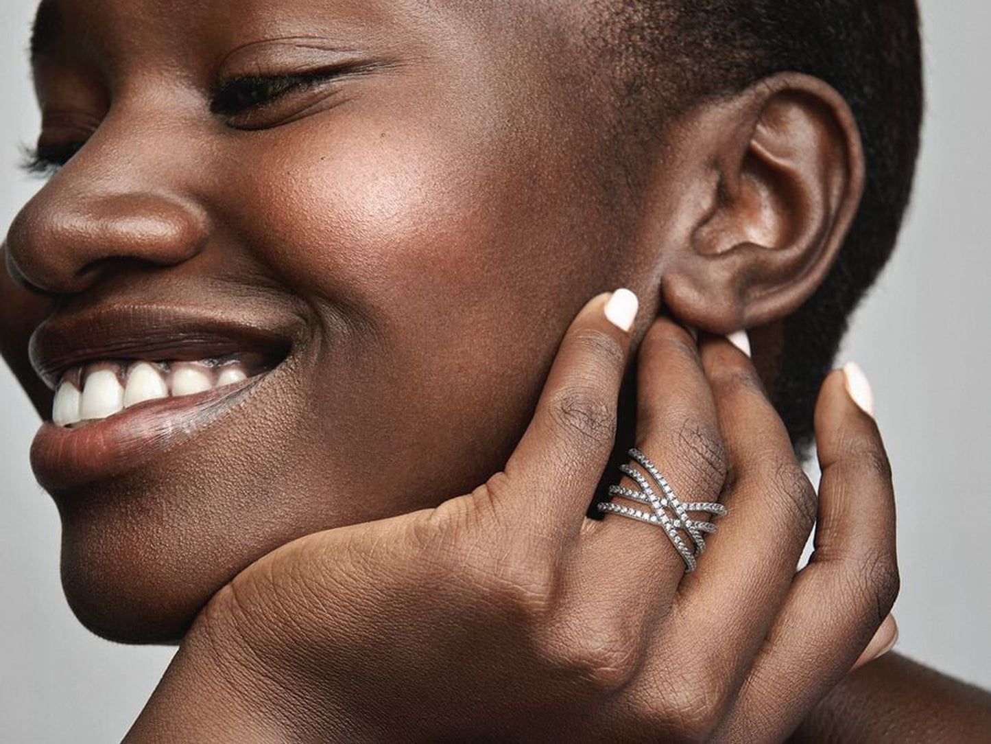 Entwined Lines Ring