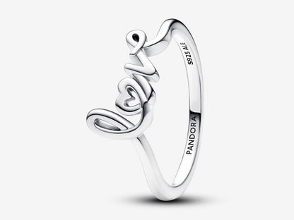 Handwritten Love Ring
