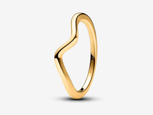 Polished Wave Ring