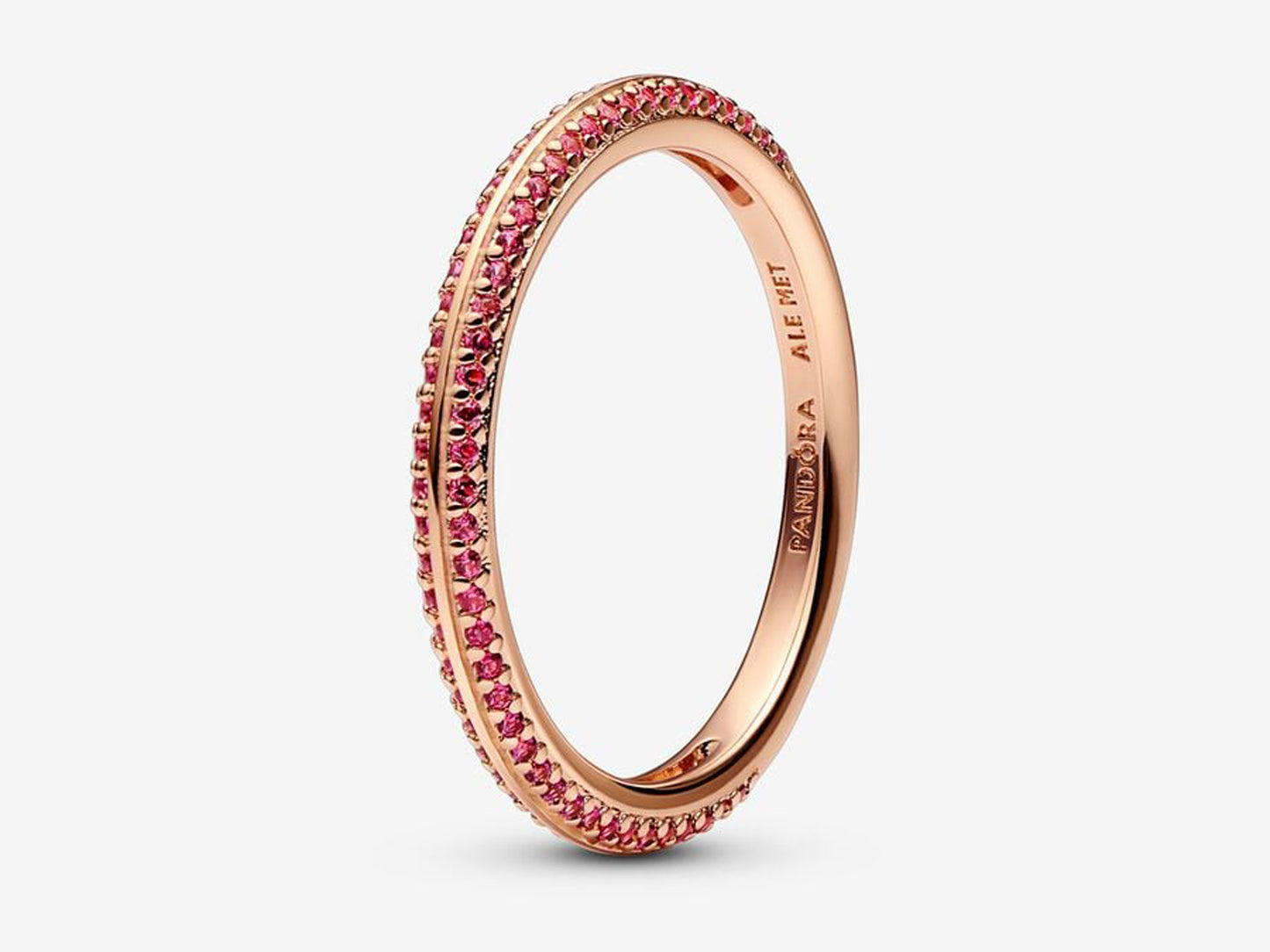 Red Pavé Ring