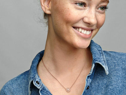 Vintage Circle Collier Necklace