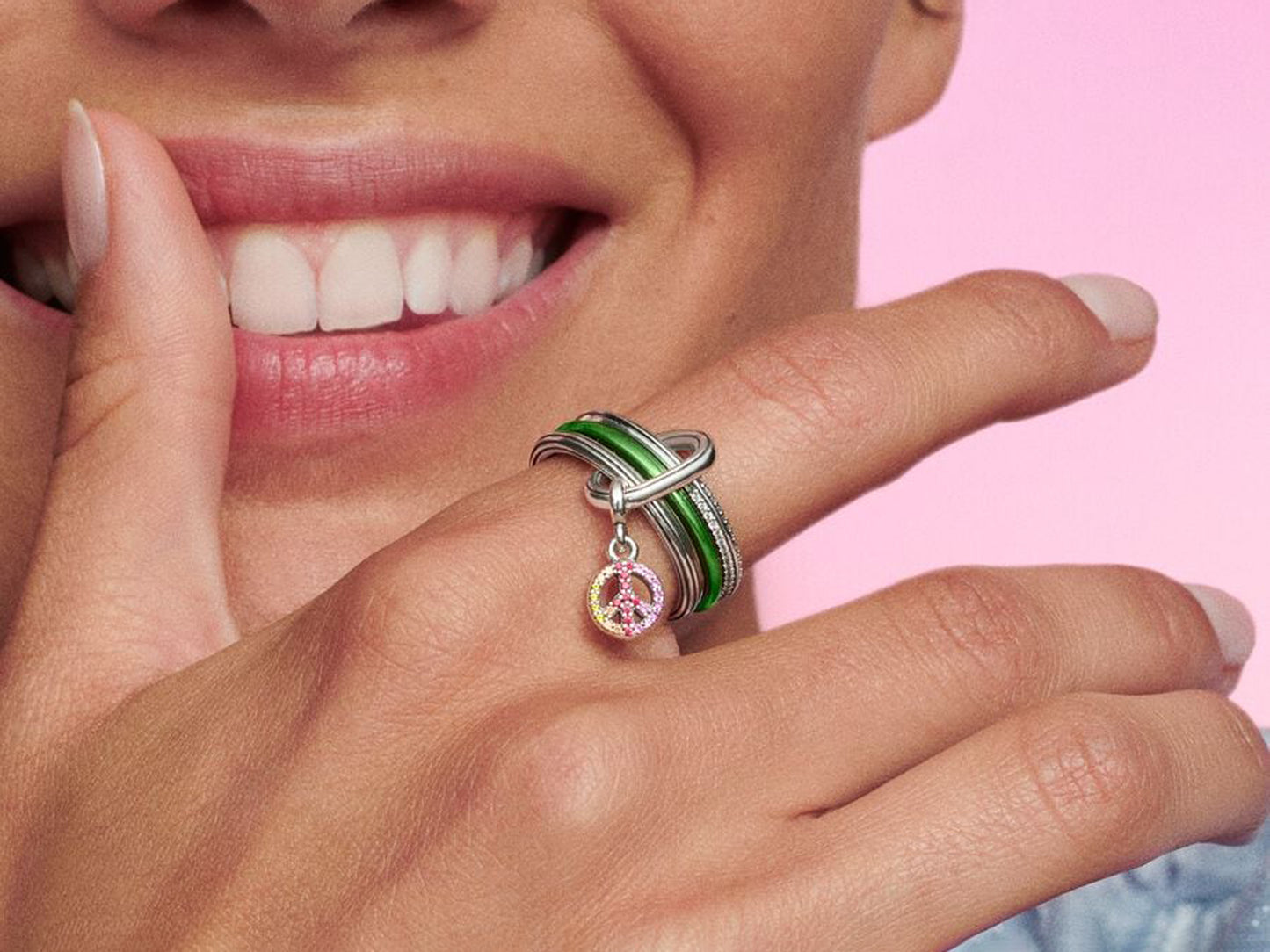 Laser Green Ring
