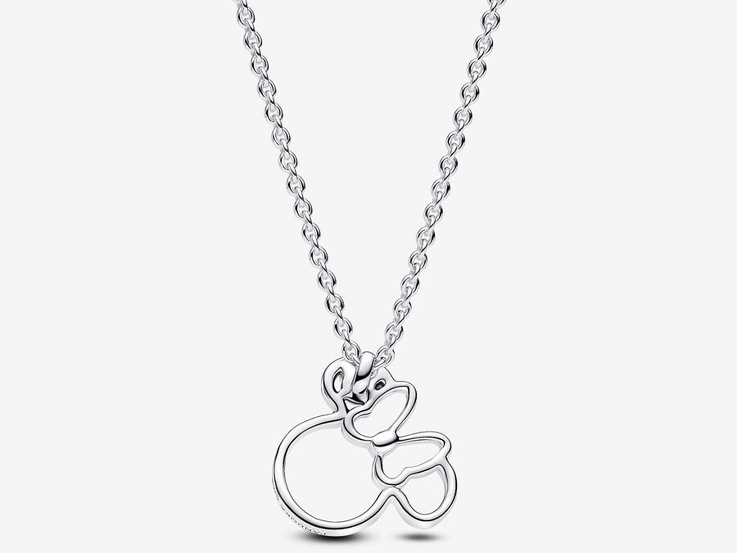 Disney Minnie Mouse Silhouette Collier Necklace