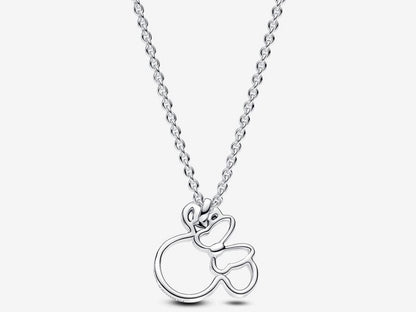 Disney Minnie Mouse Silhouette Collier Necklace