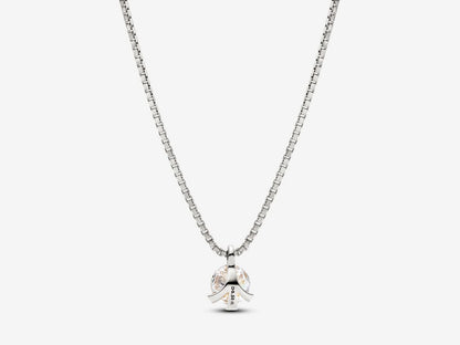 Lab-grown Diamond Pendant Necklace 0.50 carat tw 14k White Gold