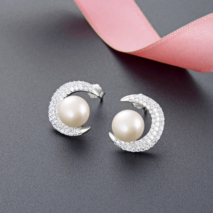S925 Sterling Silver Cactus Stud Earrings - Rustic Botanical Earrings with Plastic Backs