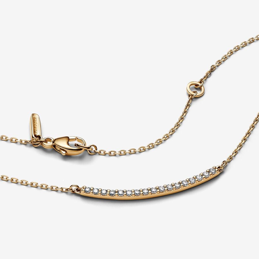 Shimmering LabGrown Diamond Necklace