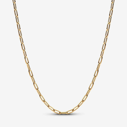 Elongated Link Chain Necklace