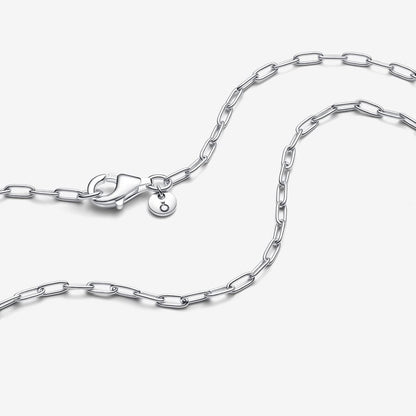 Elongated Link Chain Necklace