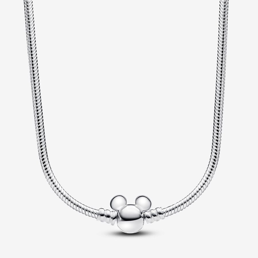 Disney Mickey Mouse Snake Chain Necklace