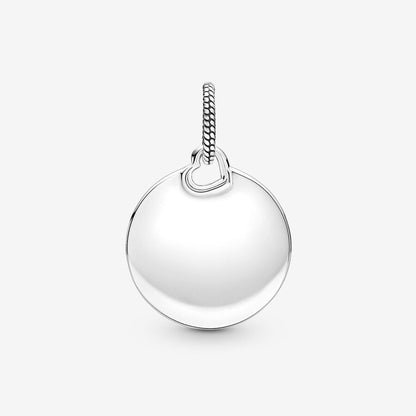 Engravable Round Tag Pendant