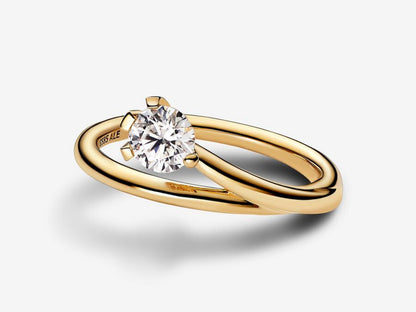 Lab-grown Diamond Asymmetric Ring 0.50 carat tw 14k Gold