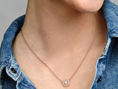 Vintage Circle Collier Necklace