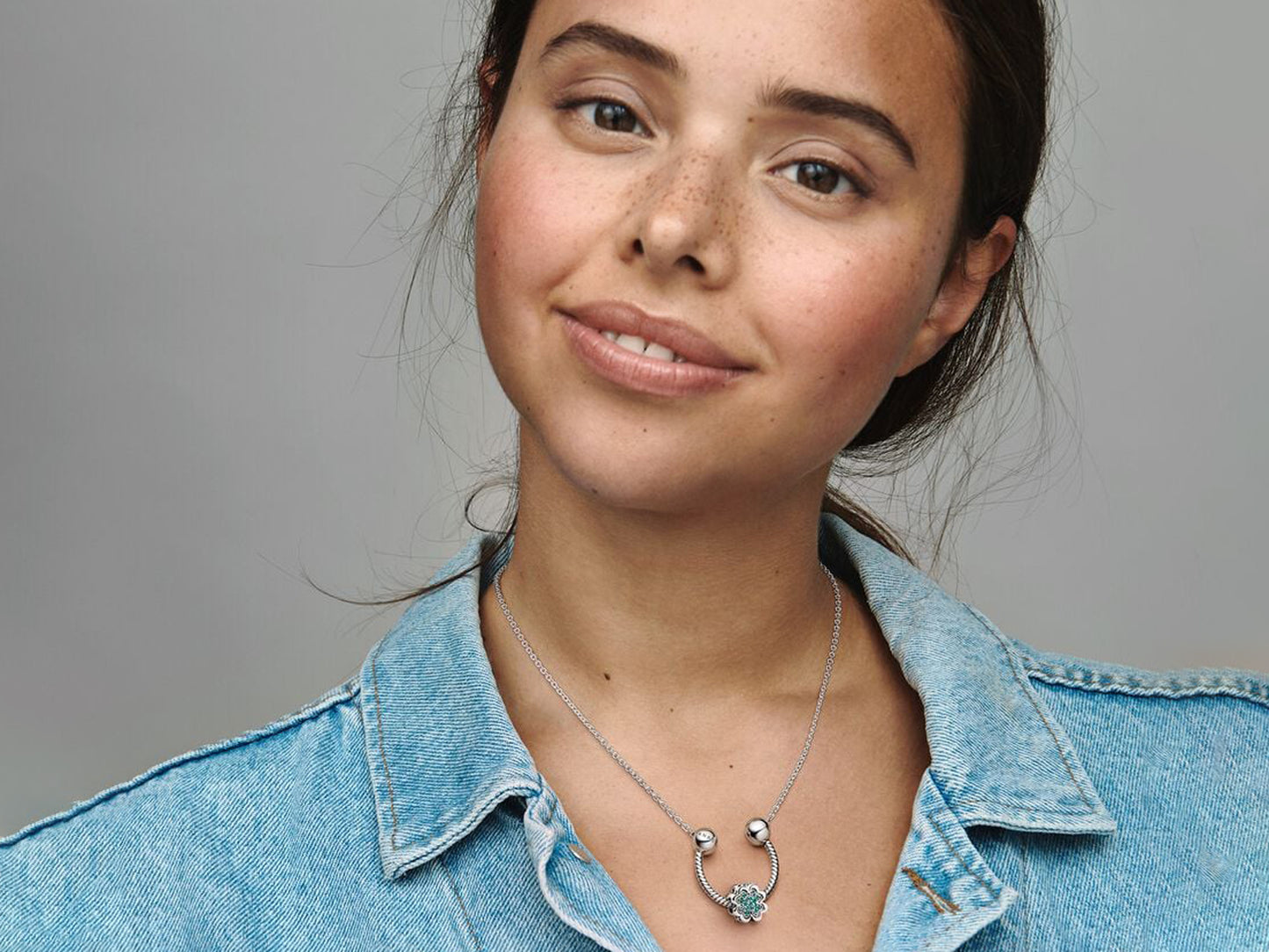 U-shape Charm Pendant Necklace