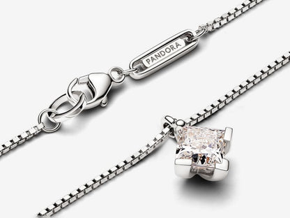 Lab-grown Diamond Pendant Necklace 1.00 carat tw 14k White Gold
