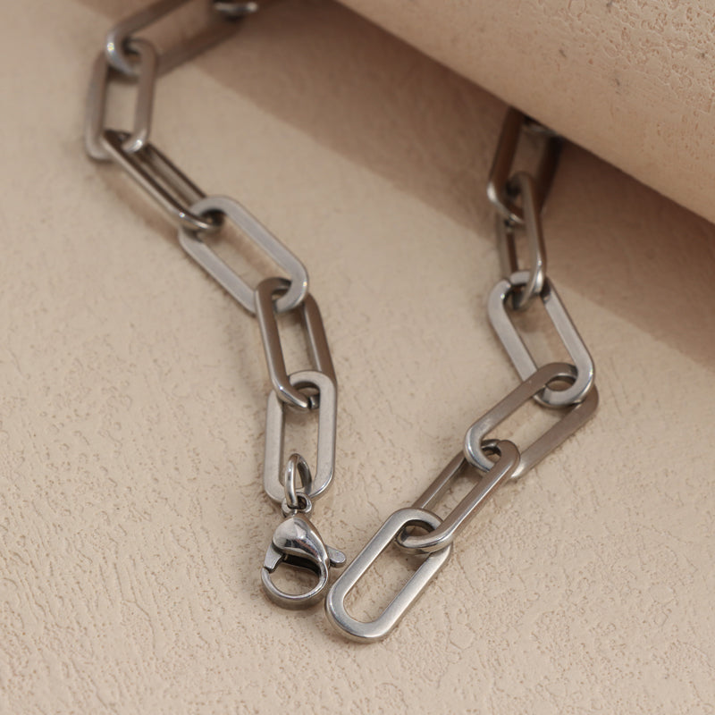 Minimalist Style Stainless Steel Necklace