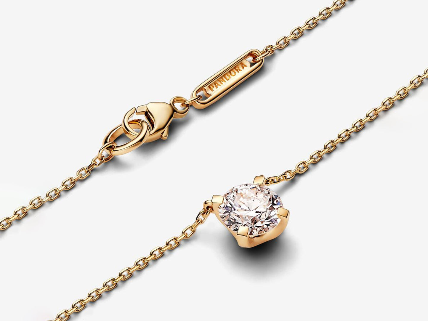Lab-grown Diamond Pendant Necklace 1.00 carat tw 14k Gold