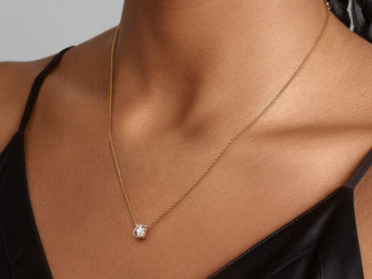 Lab-grown Diamond Pendant Necklace 1.00 carat tw 14k Gold