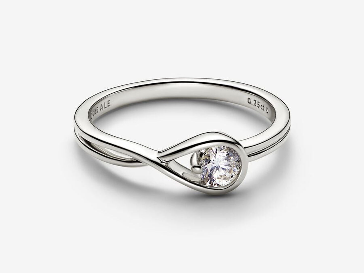 Lab-grown Diamond Ring 0.75 carat tw 14k White Gold
