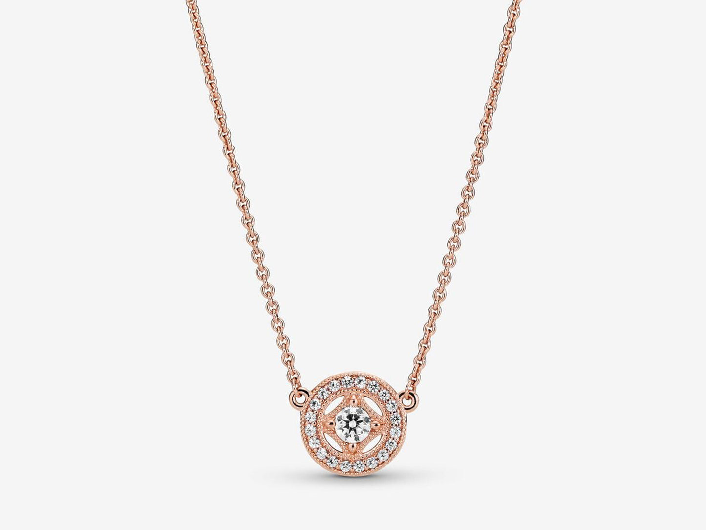 Vintage Circle Collier Necklace