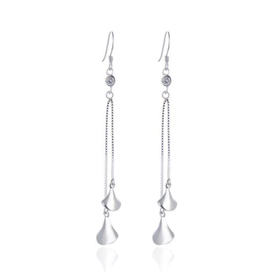 S925 Sterling Silver Plated Hoop Earrings - Professional Women's Office Hoops