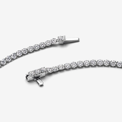 14k White Gold LabGrown Diamond Bracelet