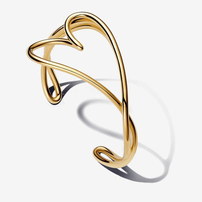 Oversized Heart Bangle