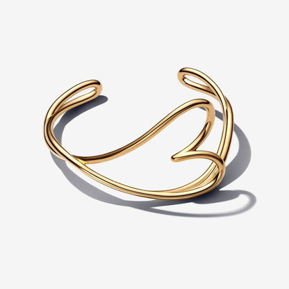 Oversized Heart Bangle