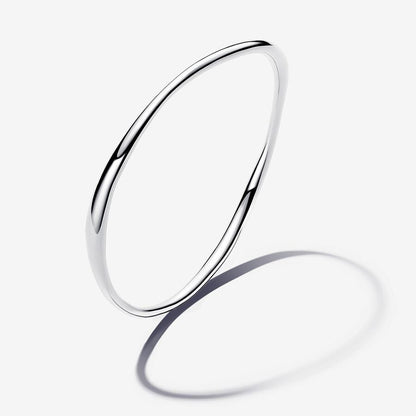 Sophisticated Silver Bangle