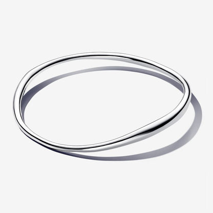 Sophisticated Silver Bangle