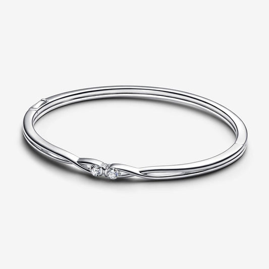 LabGrown Diamond Infinity Bangle