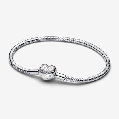 Timeless Diamond Heart Bracelet