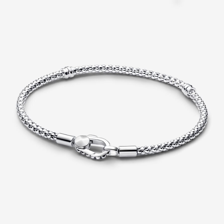 Sterling Silver Studded Bracelet