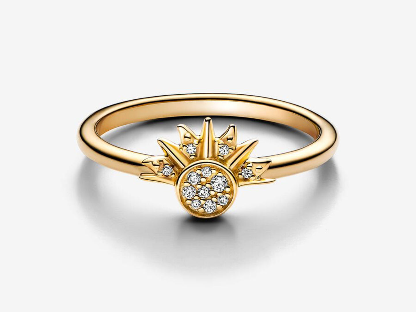 Celestial Sparkling Sun Ring