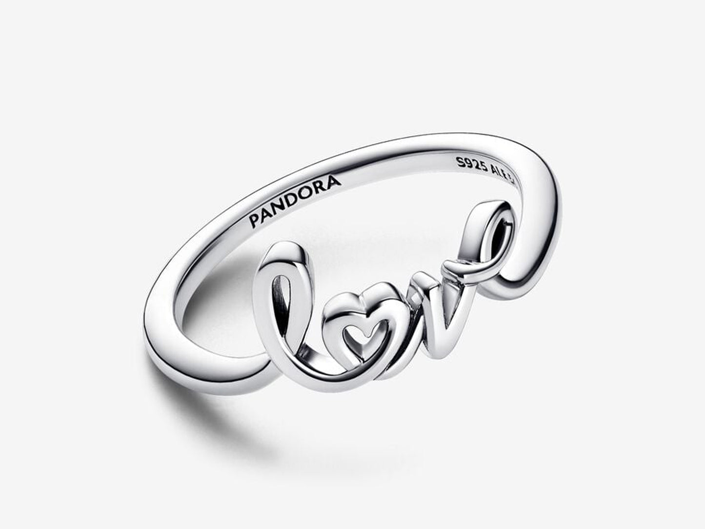 Handwritten Love Ring