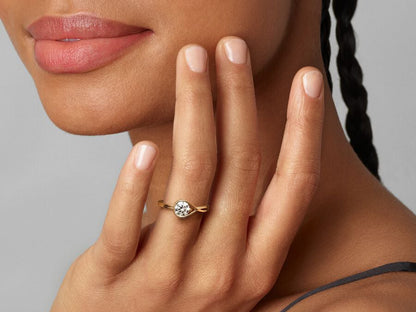 Lab-grown Diamond Ring 0.75 carat tw 14k Gold