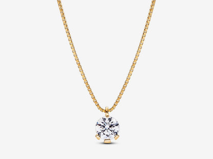 Lab-grown Diamond Pendant Necklace 1.00 carat tw 14k Gold