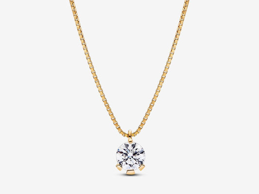 Lab-grown Diamond Pendant Necklace 1.00 carat tw 14k Gold