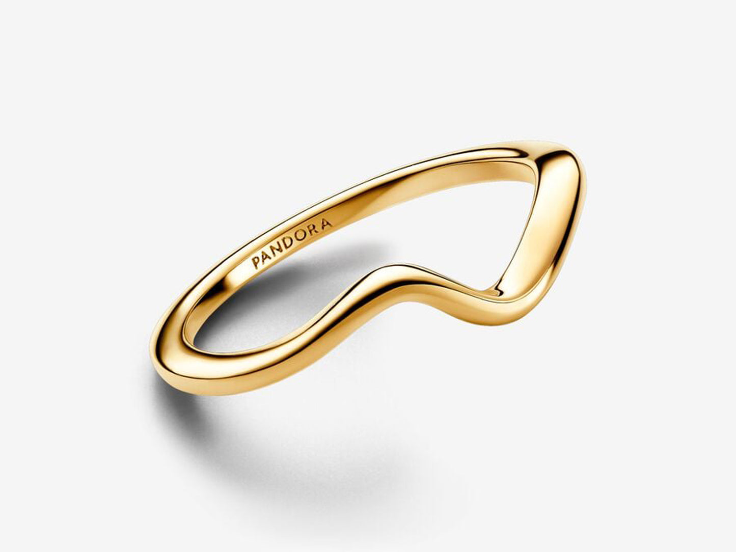 Polished Wave Ring