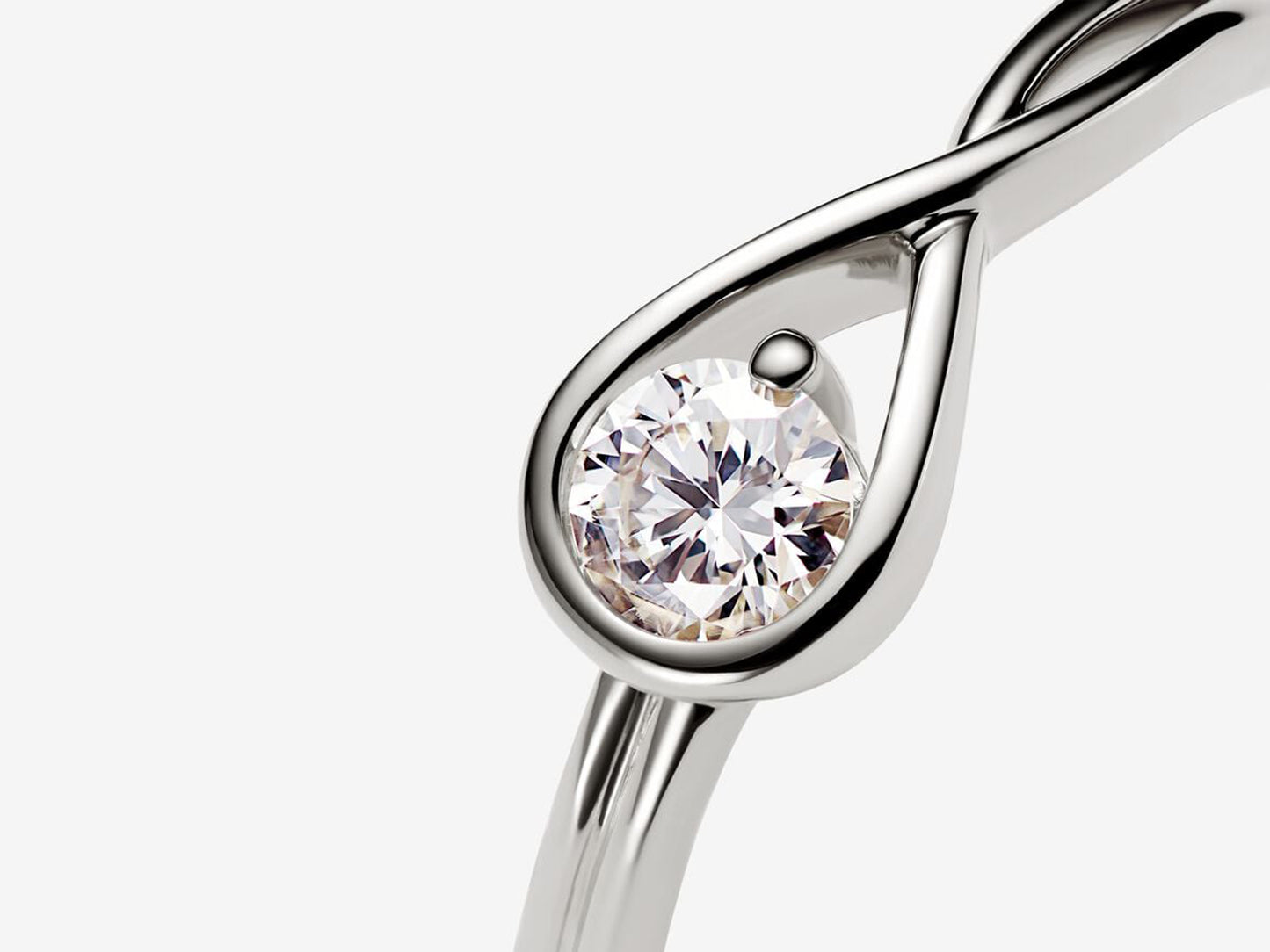 Lab-grown Diamond Ring 1.00 carat tw 14k White Gold