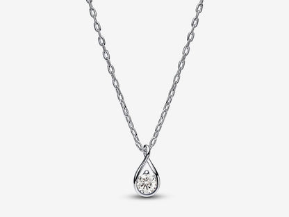 Lab-grown Diamond Pendant & Necklace 0.25 carat tw Sterling Silver
