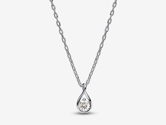 Lab-grown Diamond Pendant & Necklace 0.25 carat tw Sterling Silver