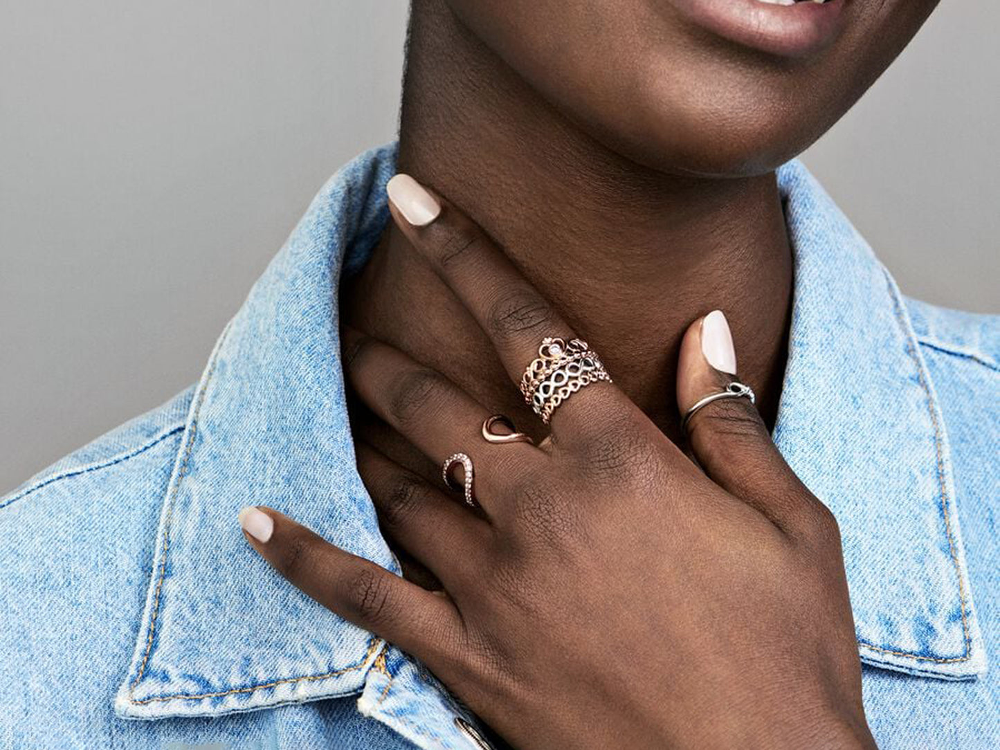 Simple Infinity Band Ring