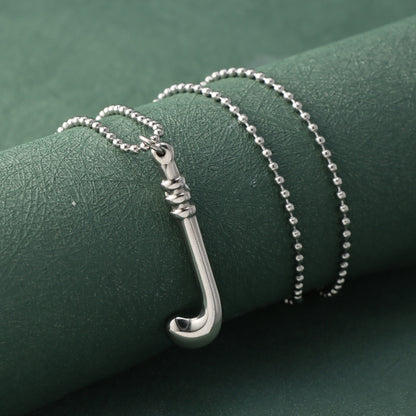 Trendy Silver Stainless Steel Golf Club Pendant Chain