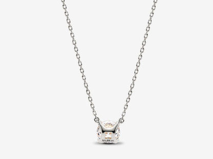 Lab-grown Diamond Pendant Necklace 1.00 carat tw 14k White Gold