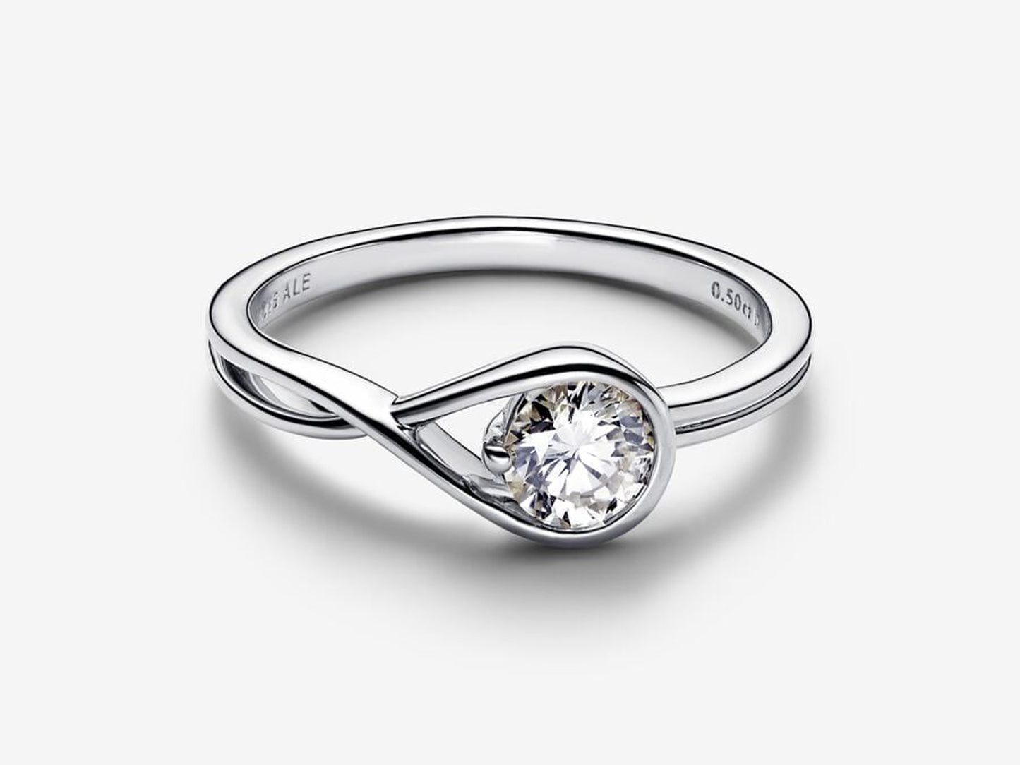 Lab-grown Diamond Ring 0.25 carat tw Sterling Silver
