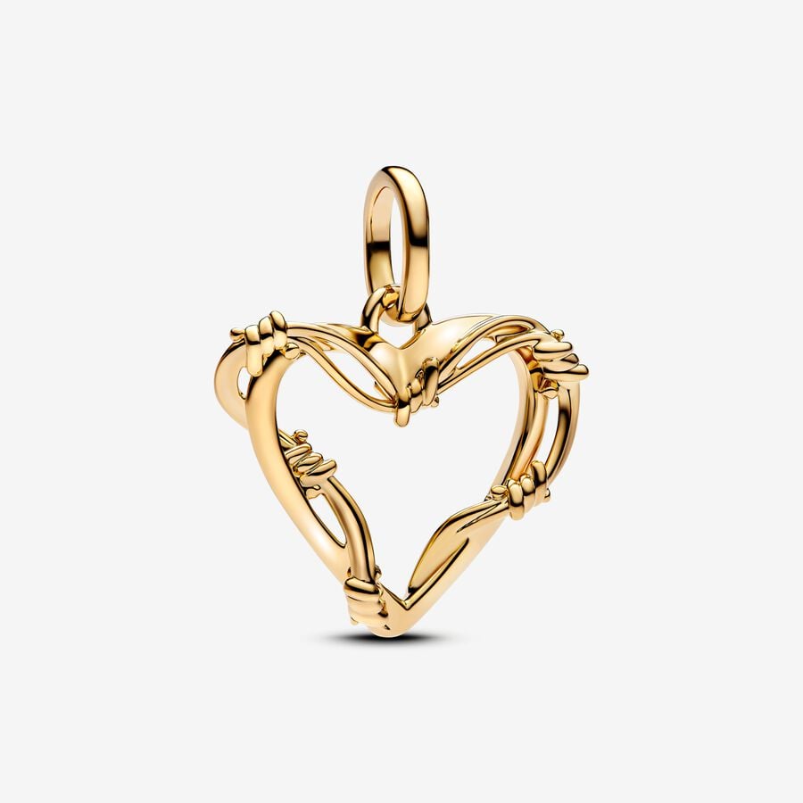 Strong Heart Dangle Charm