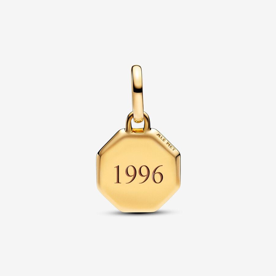 Mini Blue  Engravable Charm